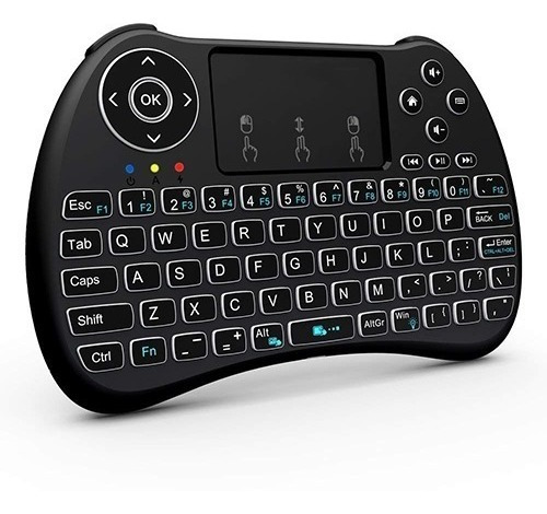 Control Teclado Mouse Inalámbrico Smart Tv Y Tv Box Android